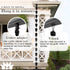Aluminum Multi Cube Rain Chain Replacement Downspout for Gutters, Black Powder Coated